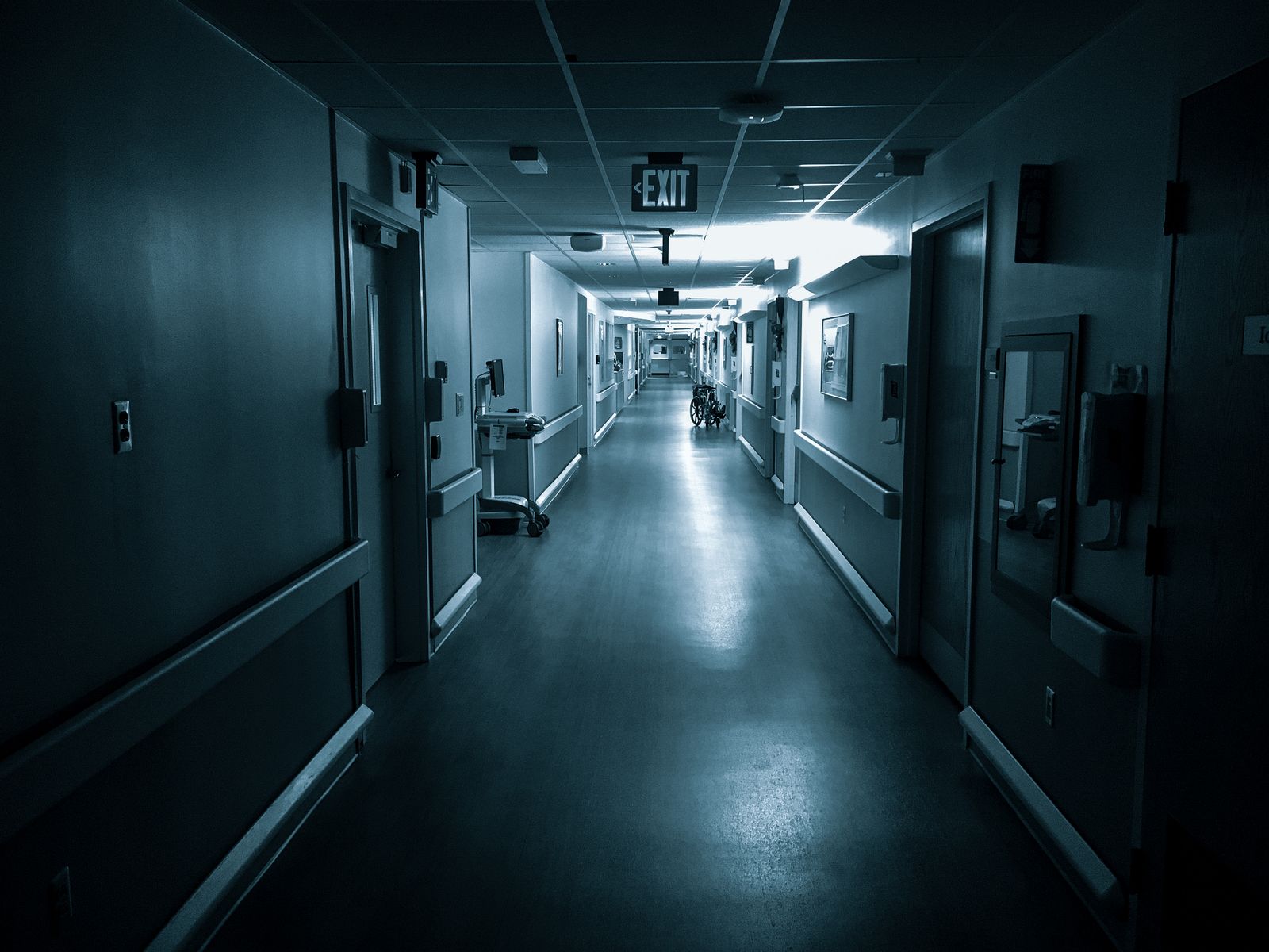 Hospital corridor